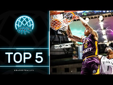 Top 5 Plays | Gameday 3 Play-Ins | Basketball Champions League 2021-22