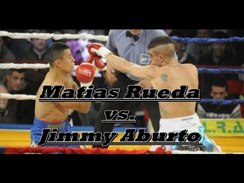Matías Rueda vs Jimmy Aburto Round 5 TKO