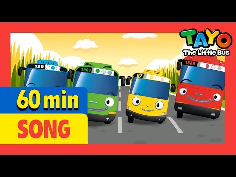London Bridge is Falling Down and More (60mins) l Nursery Rhymes l Tayo the Little Bus