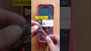 how to test the potentiometer #tutorial