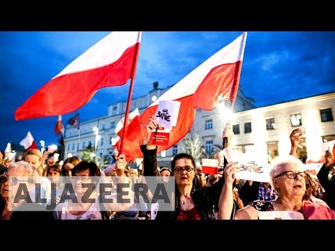 Poland President Andrzej Duda to veto judiciary reform bills