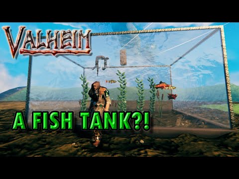 Valheim 2023: I made a Fish Tank?  Also some advanced Quest Creation