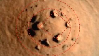 Na Marsie wypatrzono coś co wygląda jak ruiny pozaziemskiego Stonehenge
