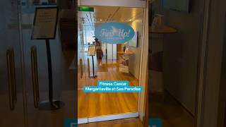 Fitness Center aboard Margaritaville at Sea Paradise #margaritavilleatsea  #cruise #fitness #gym