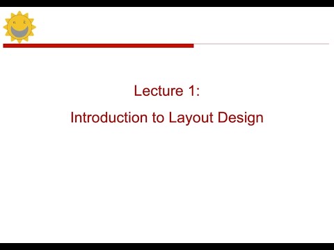 Integrated Circuit Layout Design Techniques 1 (English Version): Introduction to Layout Design