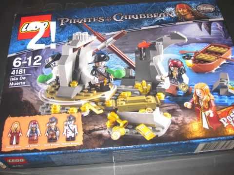 Vidéo LEGO Pirates des Caraïbes 4181 : Ile de la Muerte