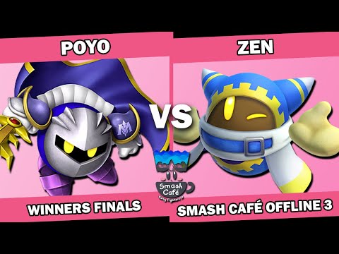 Poyo (Meta Knight) vs Zen (Magolor) OFFLINE Kirby Fighters 2 Tournament - Smash Cafe 06/22/22