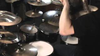 Obscura drummer plays Blotted Science Song