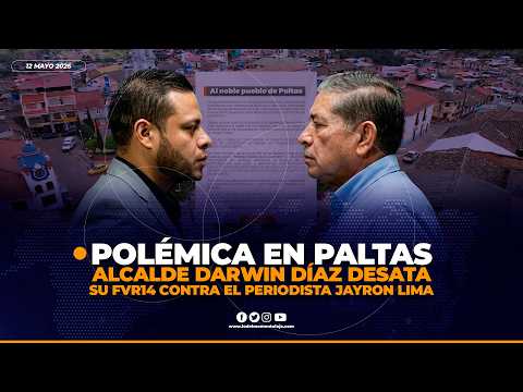 Una entrevista en una radio de paltas desató la furia del alcalde Darwin Díaz | LO DEL MOMENTO LOJA