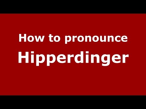 How to pronounce Hipperdinger (Spanish/Argentina) - PronounceNames.com