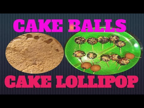cake balls or lollipop / കുട്ടികളുടെ നാവിൽ രുചി ഉരുന്ന ലോലിപോപ്പ് /Mintu Palakkamattam.