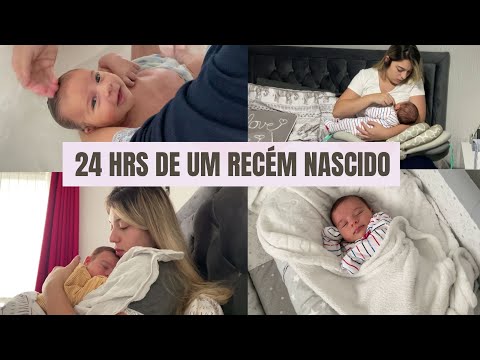 ROTINA DE UM RECÉM NASCIDO | VLOG RECÉM NASCIDO