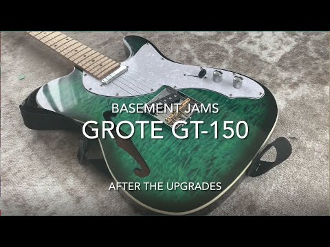 Grote GT150 Thinline: after the upgrades