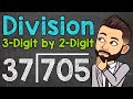 Dividing 3-Digit Numbers by 2-Digit Numbers | Math with Mr. J