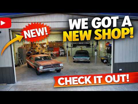 We Built a New Shop....Let's Take a Look