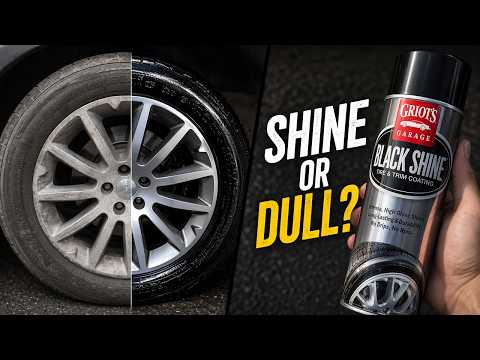 Griot's Garage Black Shine Tire & Trim Coating Spray Review