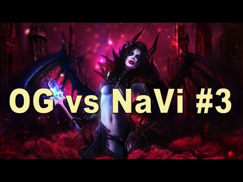 Dota 2 OG vs NaVi HighLights Game 3 | StarLadder I-League Invitational Lan Final