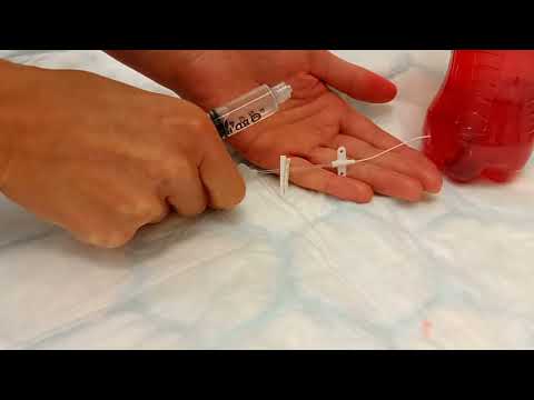 Midline flushing video