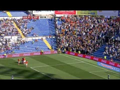 Gol Pablo Hernandez - Hercules 1 - 2 Valencia