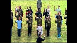 Future Soldier Swear-In MG Milano during Colonial Cup Camden SC