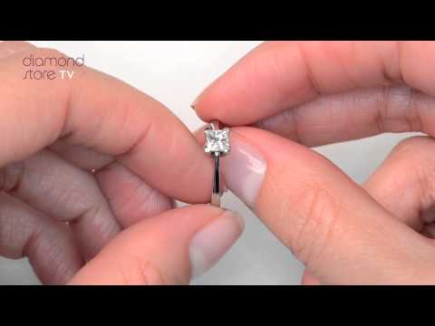 UT21 - 0.50ct Lauren Platinum Diamond Engagement Ring