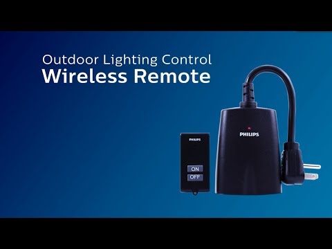 SPC1234AT/27: Philips Outdoor Lighting Control with Wireless Remote