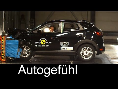 All-new Mazda CX-3 crash test EuroNCAP 4stars - Autogefühl