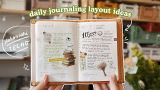 Hobonichi Techo Journal Layout Ideas | Abbey Sy