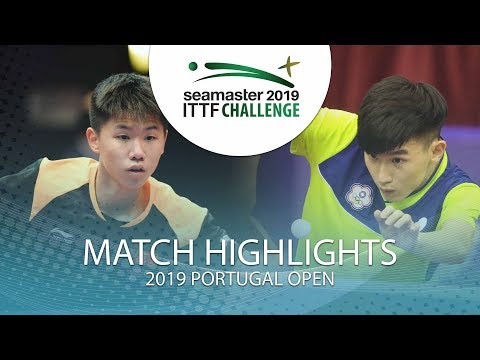 Liu Yebo vs Li Hsin Yang | 2019 ITTF Challenge Plus Portugal Open Highlights ( Pre )
