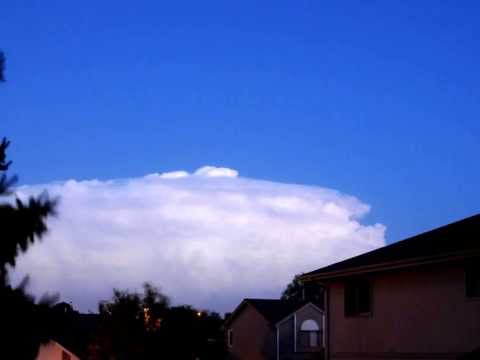 Thunderstorm over Red Oak Iowa