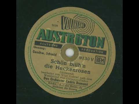 Schön Blüh'n Die Heckenrosen - Geschwister Schmid, Cedric Dumont & Sein Orchester