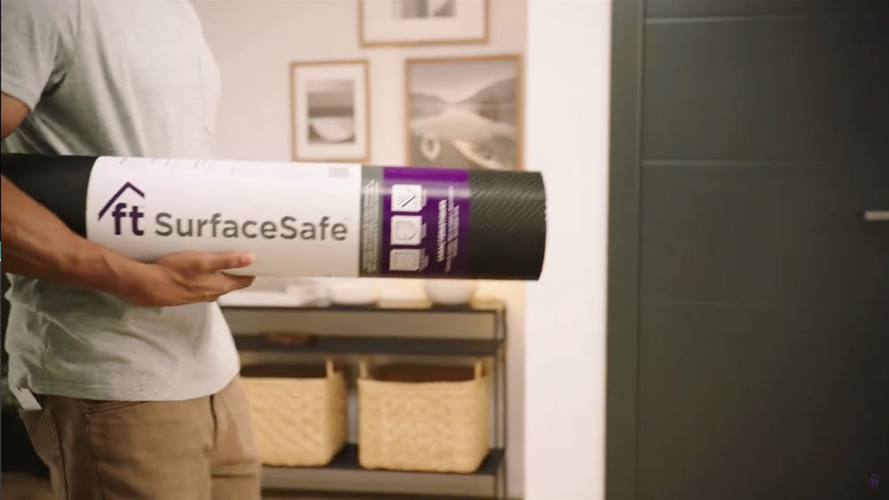 SurfaceSafe™ - Temporary Floor Protection for DIY, Painting & Job Sites