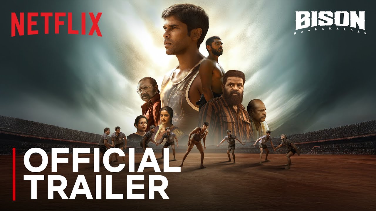 Bison | Official Trailer | Dhruv Vikram, Anupama Parameswaran | Mari Selvaraj | Netflix India
