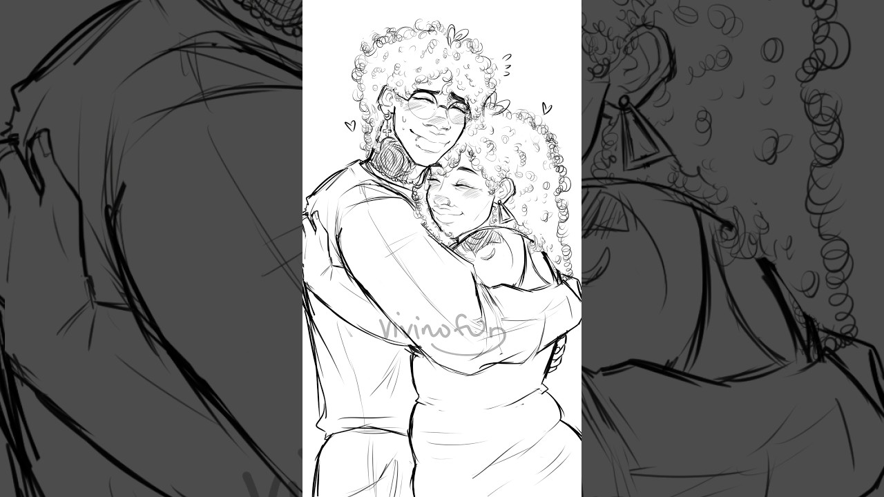 he should give his mom a hug #art #oc #originalcharacter #drawing #shorts