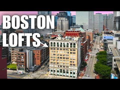 Boston LOFTS - Exploring the Leather District Homes