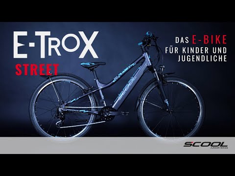 ⚡ S'COOL e-troX street - Das E-Bike für Kinder & Jugendliche ⚡🚴‍♂️