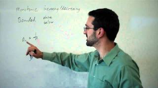 Monotonic and bounded sequences