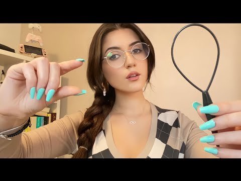 ASMR adjusting your face / fall asleep in 10 minutes or less ⚡️