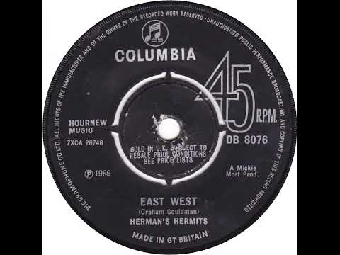 UK New Entry 1966 (388) Herman's Hermits - East West