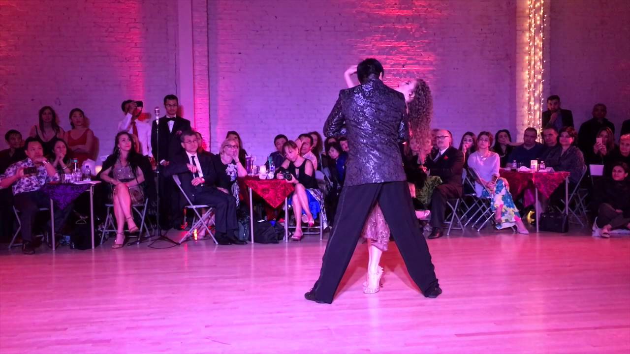 Cristian Correa and Leah Barsky SoCal Tango Comp 2016