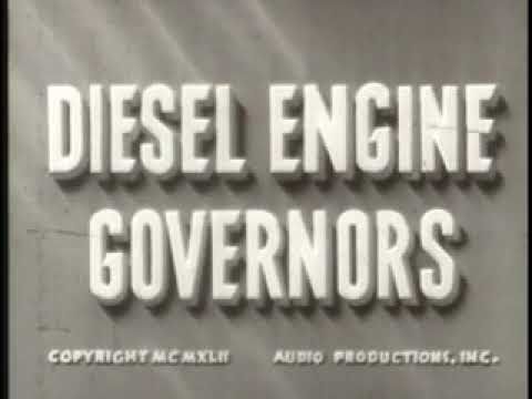 DIESEL ENGINE GOVERNORS