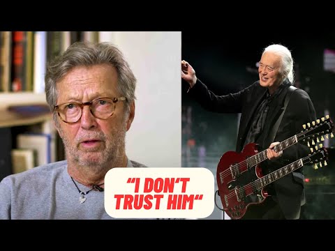 The Reason Eric Clapton Fell Out With Jimmy Page