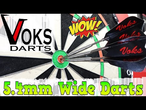 Voks Ultra Slim Darts Review - Thinnest Darts Ever?