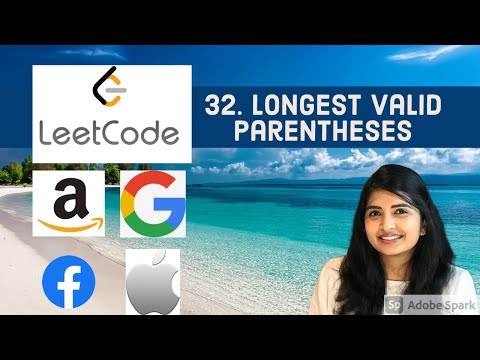 Leetcode 32 Longest Valid Parentheses