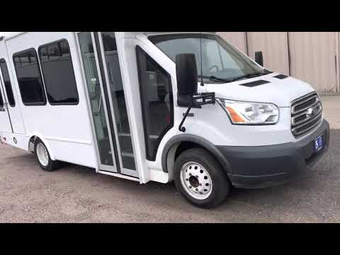 2015 Ford Transit XL T350 HD Dually StarCraft Shuttle Bus ADA Side Entry Lift | Mobility of Denver