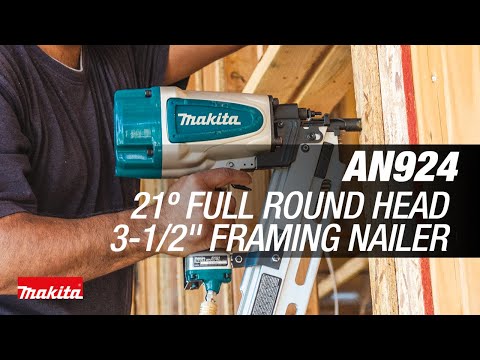 Pneumatinis viniakalis Makita AN924 video