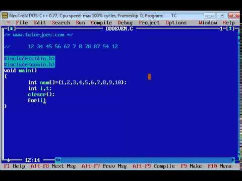 Basic Program In C In Tamil