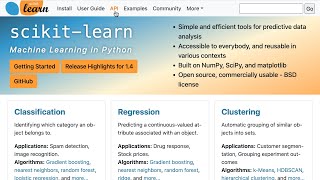 Introduction - How to read the scikit-learn documentation