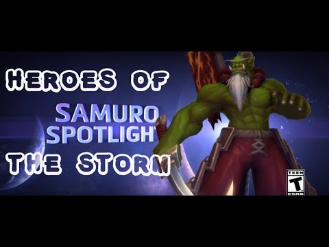 Heroes Of The Storm - Samuro Spotlight