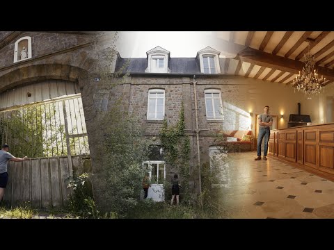 Abandoned 250 Year Old Building Renovation - 3 Year Timelapse